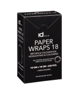 Idhair Paper Wraps 10x18 Small